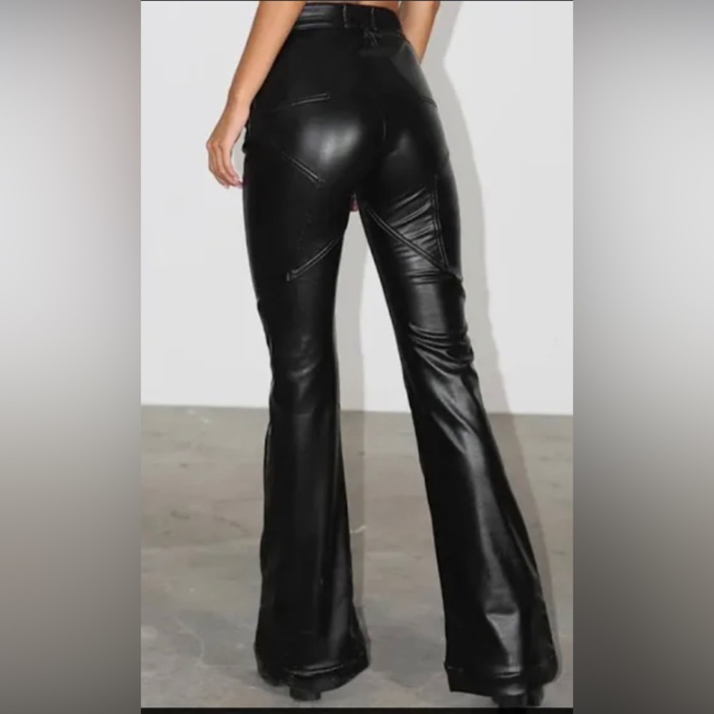 Revive Venus flares! Brand new, never worn with tags, Leather pants size 26